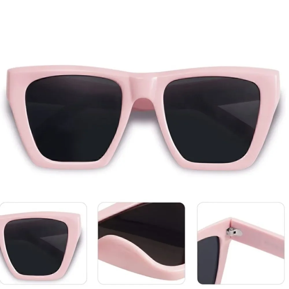 Oversized Square Cat Eye Sunglasses